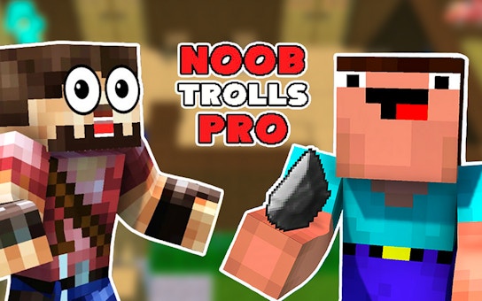 Noob Trolls Pro 🕹️ Play Now on GamePix