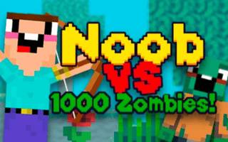 Noob Vs 1000 Zombies! game cover