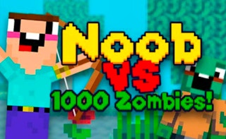 Noob Vs 1000 Zombies!