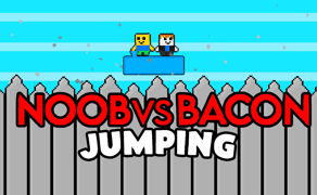 Noob vs Bacon Jumping