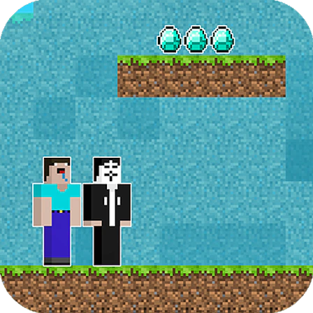 Noob vs Hacker - 2 Player game thumbnail