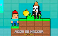 Noob vs Hacker Gold Apple