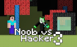 Noob Vs Hacker Zombie game cover