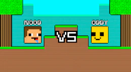 菜鸟大作战：双人障碍赛 (Noob vs Obby Two-Player)