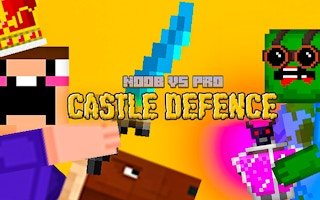 Noob Vs Pro Castle Defence