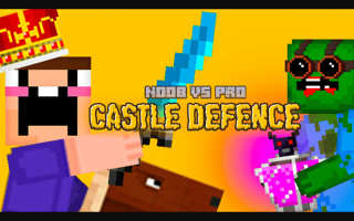 Noob Vs Pro Castle Defence game cover