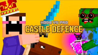 Noob Vs Pro Castle Defence game cover