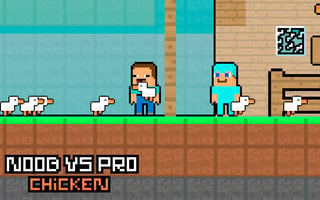 Noob Vs Pro Chicken game cover