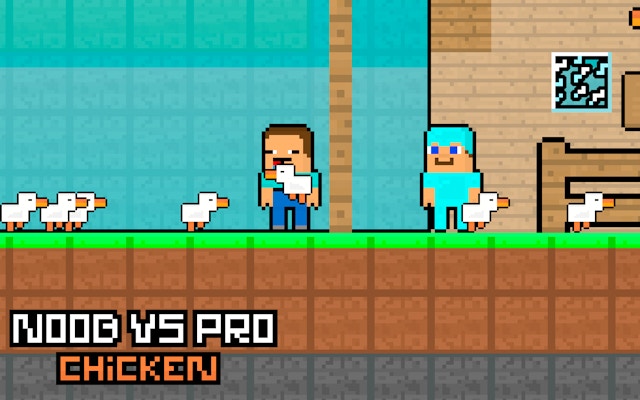 Noob Vs Pro Chicken