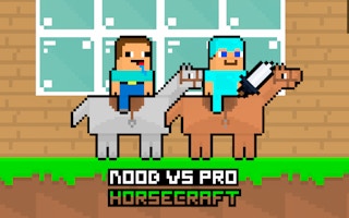 Noob Vs Pro Horsecraft game cover