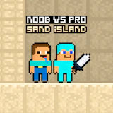 Noob vs Pro Sand island