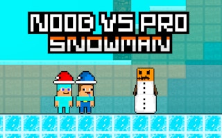 Noob Vs Pro Snowman