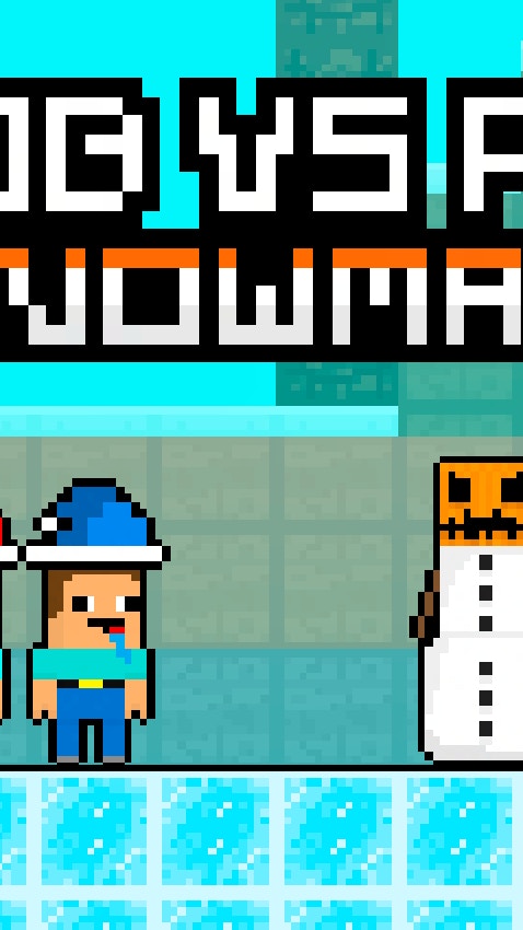 Noob vs Pro Snowman