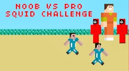 Noob vs Pro Squid Challenge