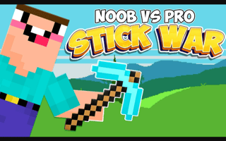 Noob Vs Pro Stick War game cover