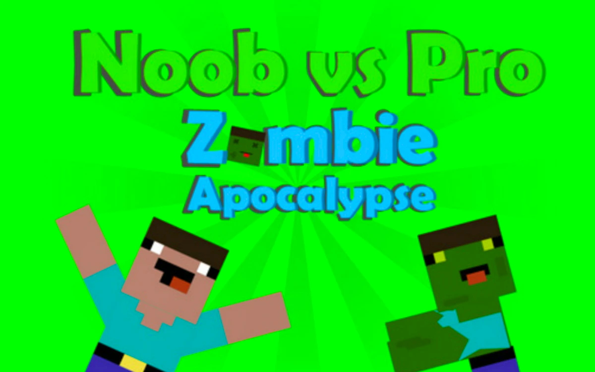 Noob Vs Pro: Zombie Apocalypse 🕹️ Joue Maintenant sur GamePix