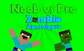 Noob vs Pro: Zombie Apocalypse