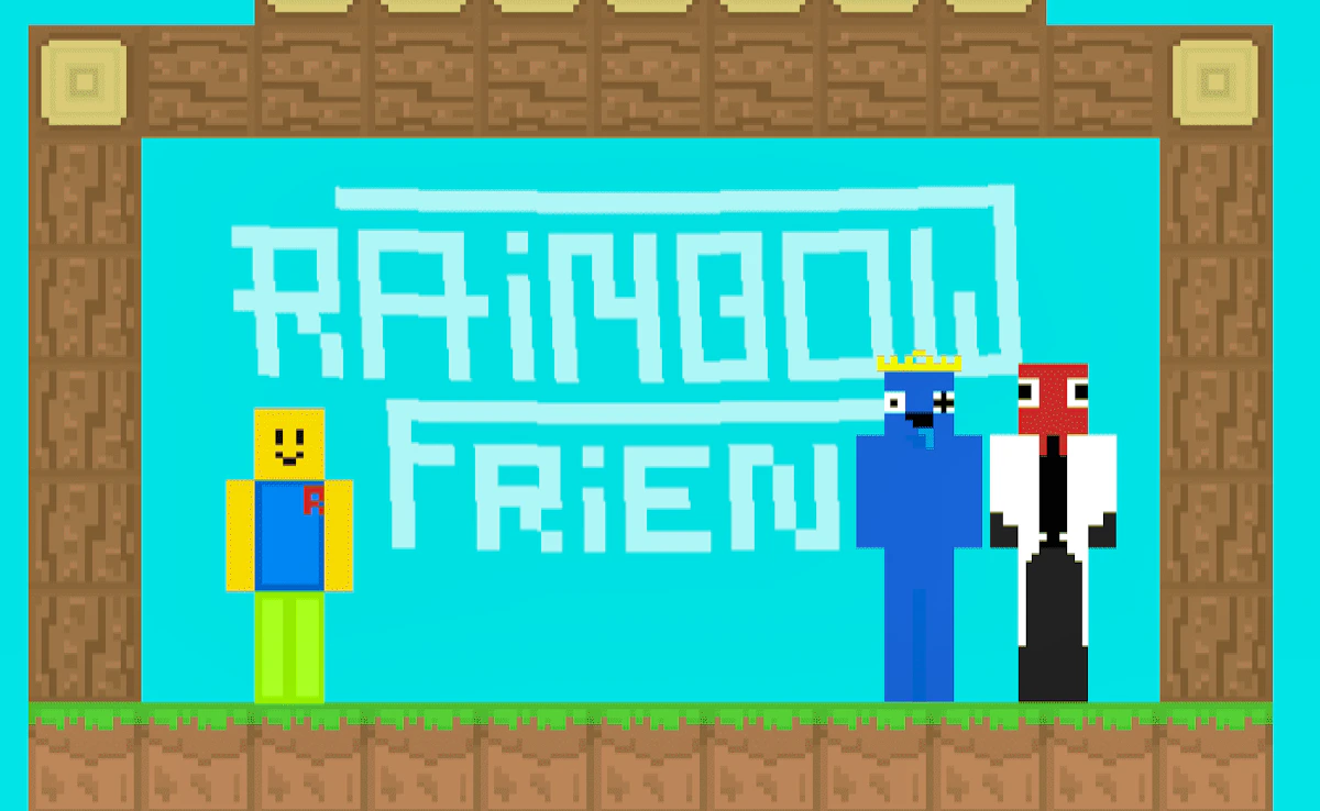 Play Noob vs Rainbow Friends — free online Adventure game