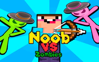 Noob vs Stickman Zombies
