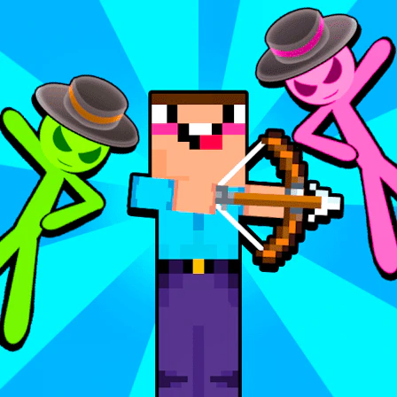 Noob vs Stickman Zombies game thumbnail
