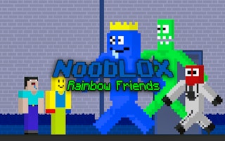 Nooblox Rainbow Friends game cover