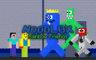 Nooblox Rainbow Friends game cover