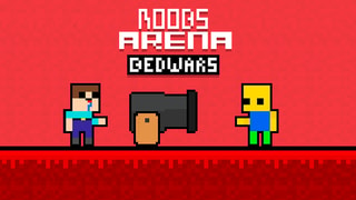 Noobs Arena Bedwars game cover