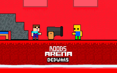 Noobs Arena Bedwars game thumbnail