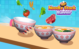 Noodle Stack Runner game cover