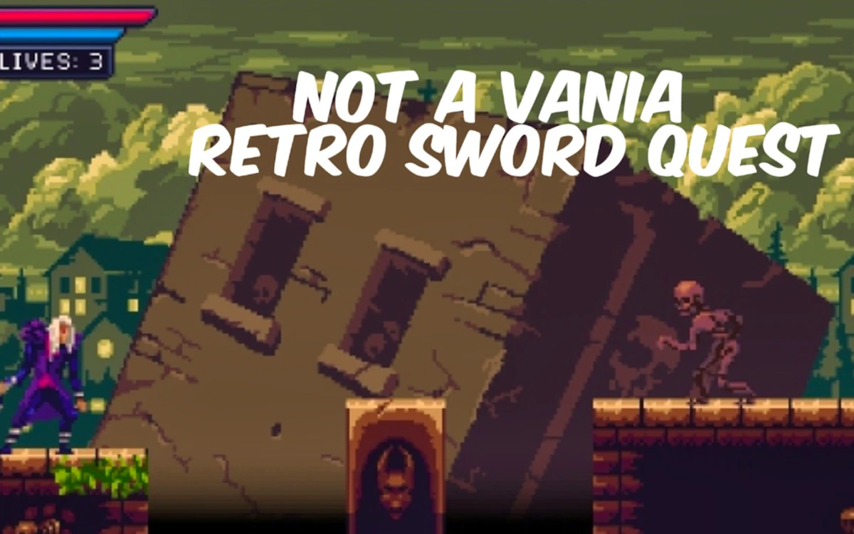 Play Not a Vania: Retro Sword Quest — free online Action game