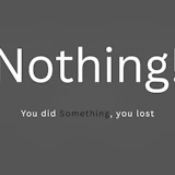 Nothing