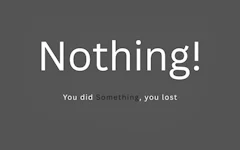 Nothing