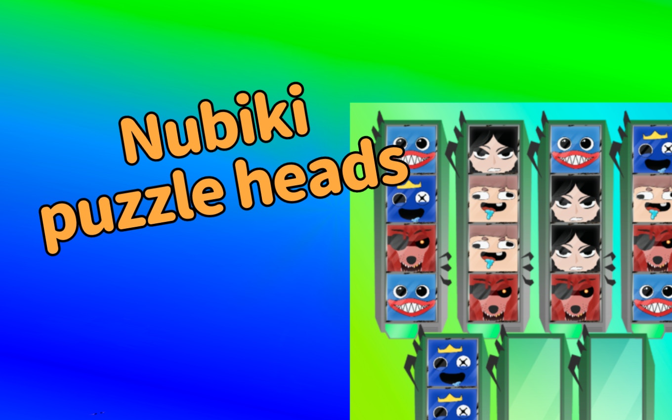 Nubiki Puzzle Heads