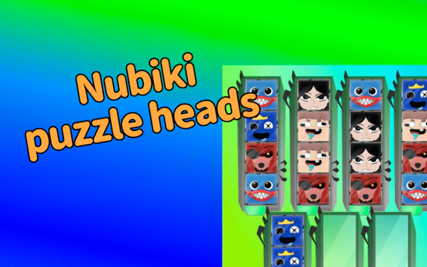 Nubiki Puzzle Heads