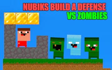 Nubiks Build a Defense vs Zombies