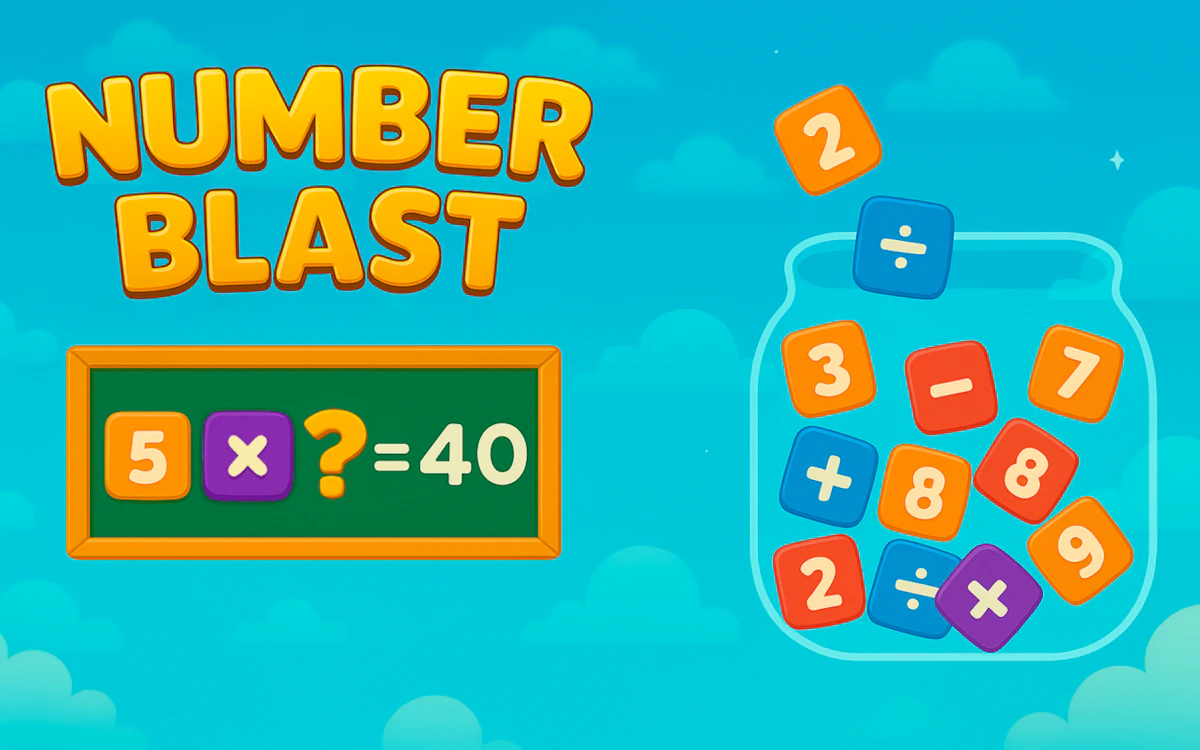 Play Number Blast — free online Math game