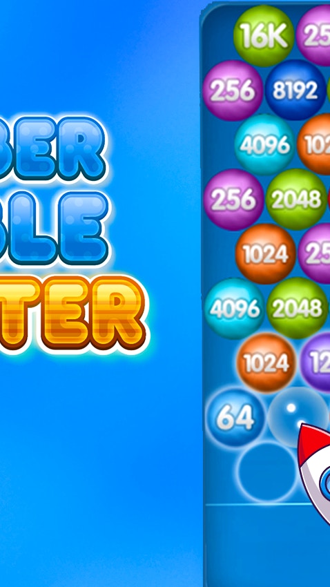 Number Bubble Shooter