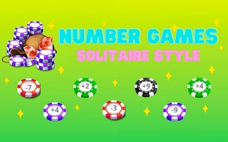 Number Games Solitaire Style game cover