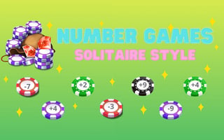 Number Games Solitaire Style game cover