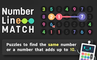 Number Line Match game cover