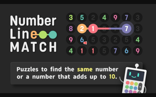 Number Line Match game cover