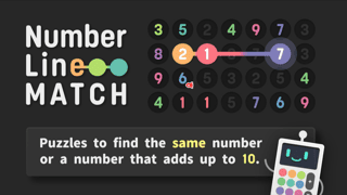 Number Line Match game cover