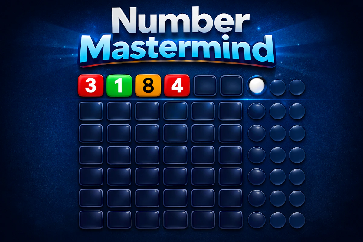 Play Number Mastermind — free online Brain game