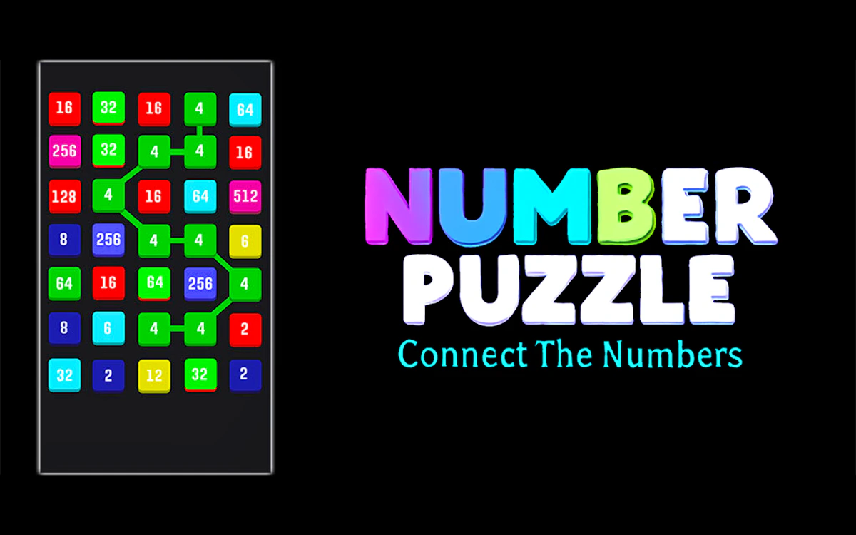 Play Number Puzzle: Connect the Numbers — free online Puzzle game