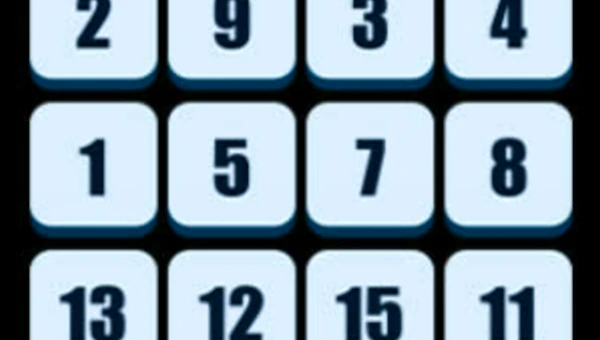 Numbers Sliding Puzzle 🕹️ Play Now on GamePix