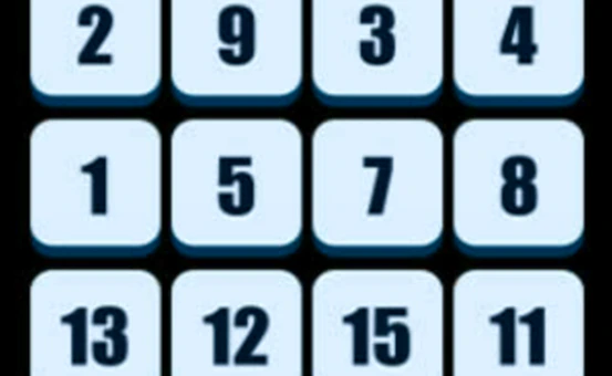 Numbers Sliding Puzzle 🕹️ Play Now on GamePix
