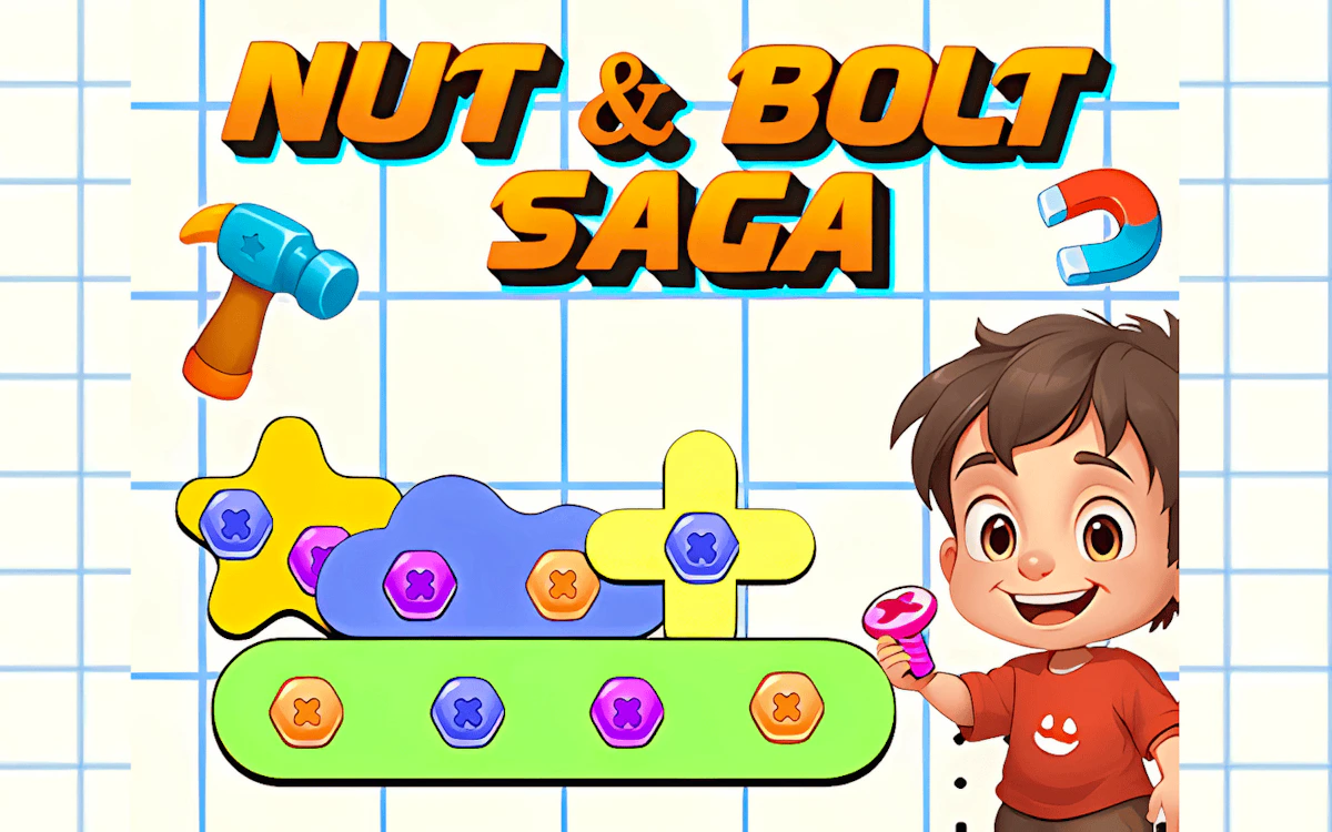 Play Nut and Bolt Saga — free online Puzzle game