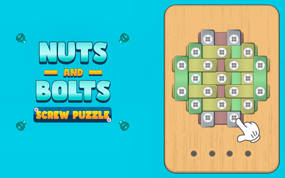 Nuts And Bolts Screw Puzzle game thumbnail