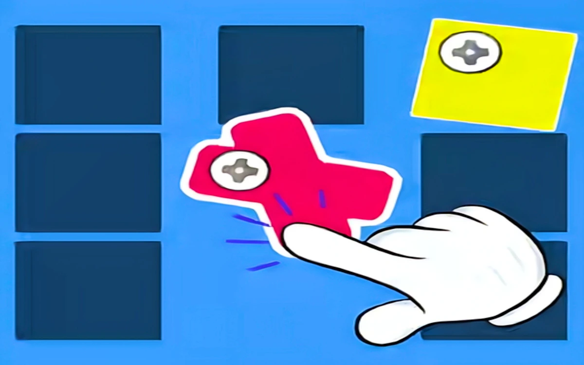 Play Nuts Bolts Screw Glass — free online Puzzle game