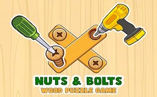 Nuts & Bolts Wood Puzzle Game